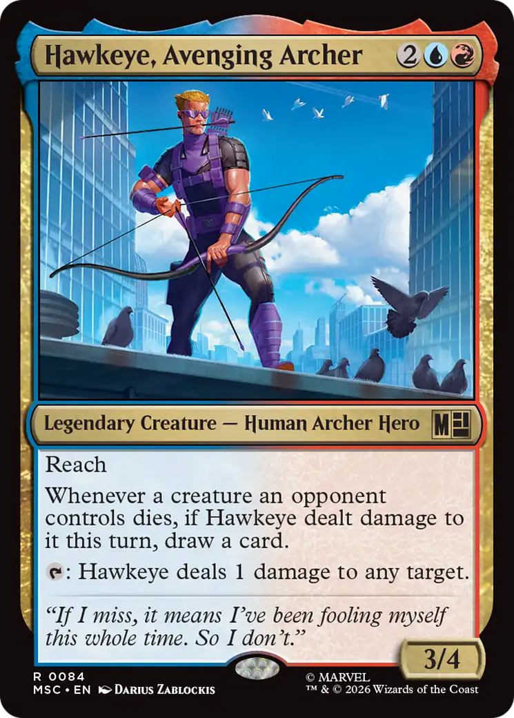 Hawkeye, Avenging Archer [Marvel Super Heroes Commander] | Impulse Games and Hobbies