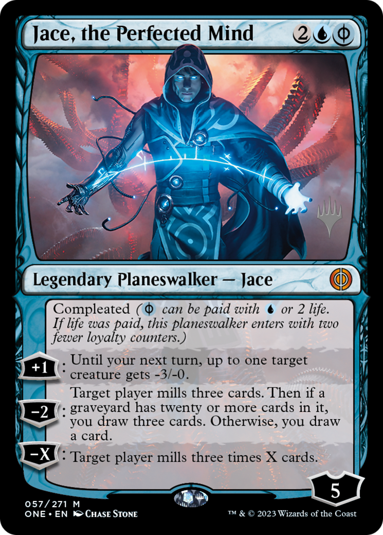 Jace, the Perfected Mind (Promo Pack) [Phyrexia: All Will Be One Promos] | Impulse Games and Hobbies