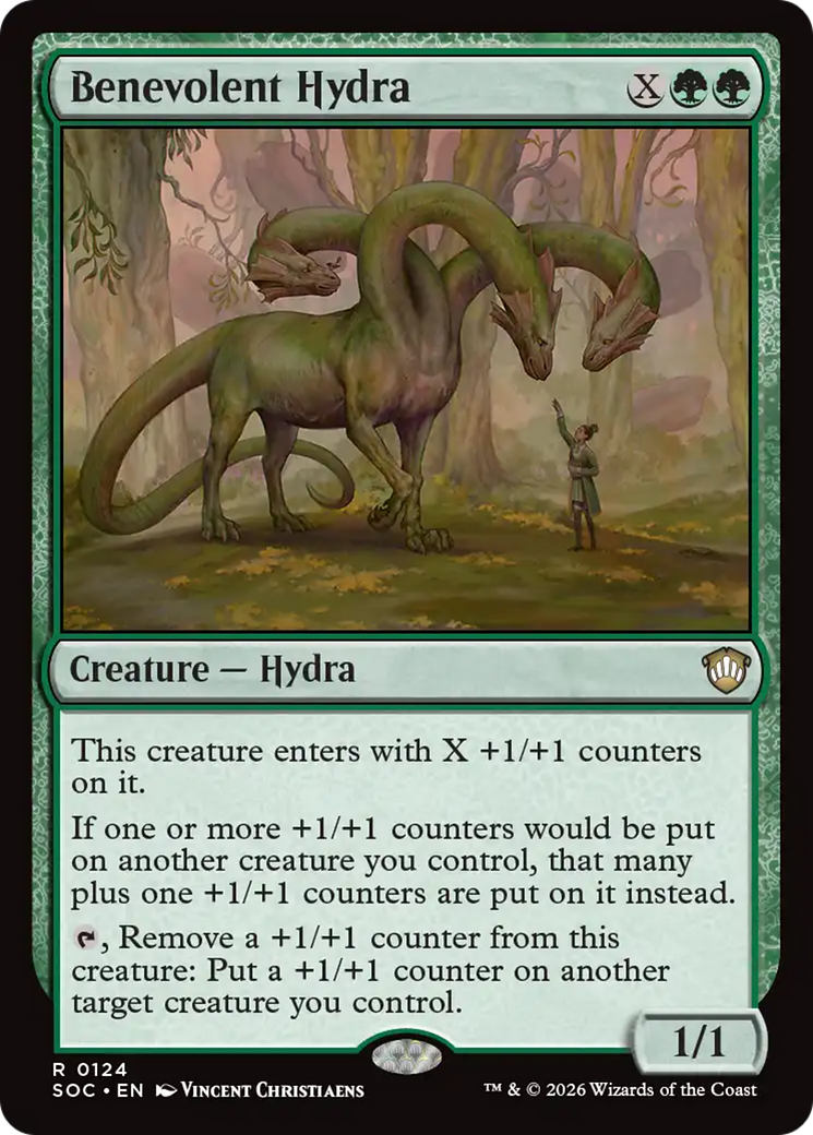 Benevolent Hydra [Secrets of Strixhaven Commander] | Impulse Games and Hobbies