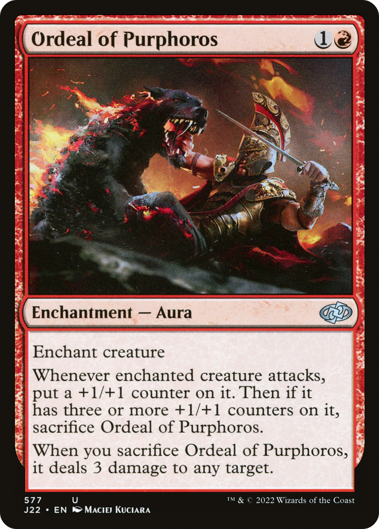 Ordeal of Purphoros [Jumpstart 2022] | Impulse Games and Hobbies