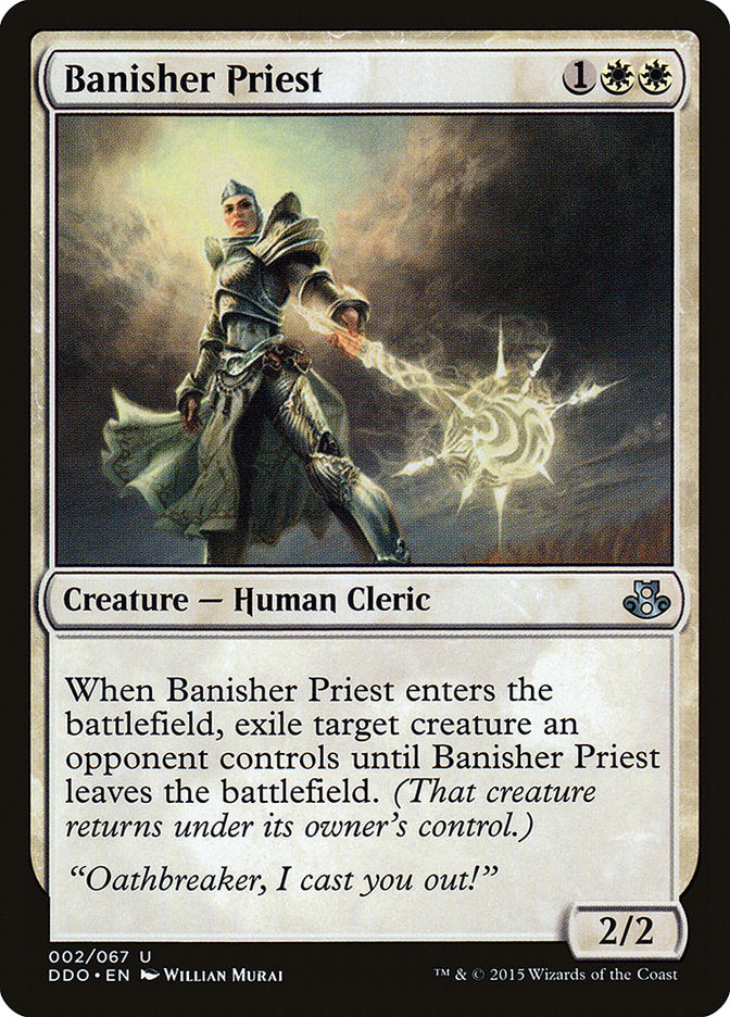 Banisher Priest [Duel Decks: Elspeth vs. Kiora] | Impulse Games and Hobbies