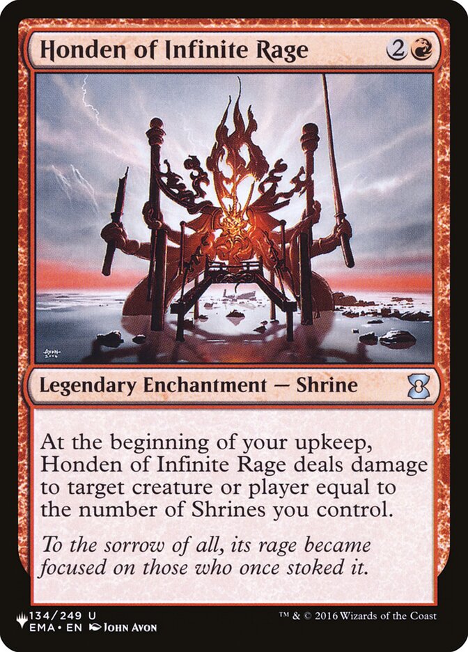 Honden of Infinite Rage [The List] | Impulse Games and Hobbies