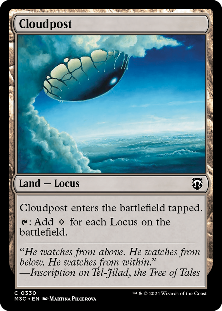 Cloudpost (Ripple Foil) [Modern Horizons 3 Commander] | Impulse Games and Hobbies