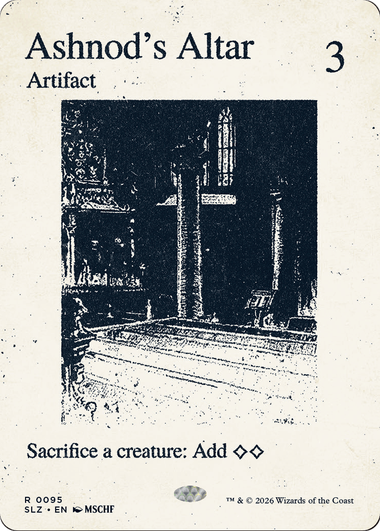 Ashnod's Altar (0095) [Secret Lair x MSCHF: The Zeta Set] | Impulse Games and Hobbies