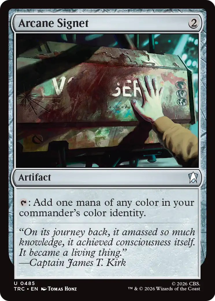Arcane Signet (Surge Foil) [Star Trek Commander] | Impulse Games and Hobbies