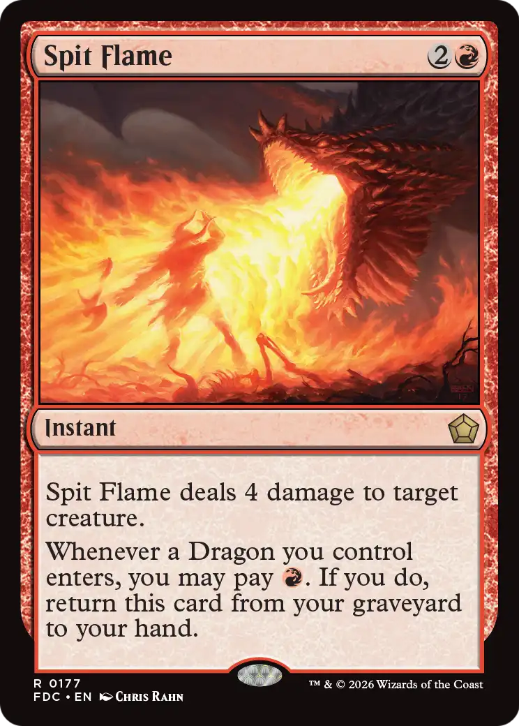 Spit Flame [Foundations Commander] | Impulse Games and Hobbies