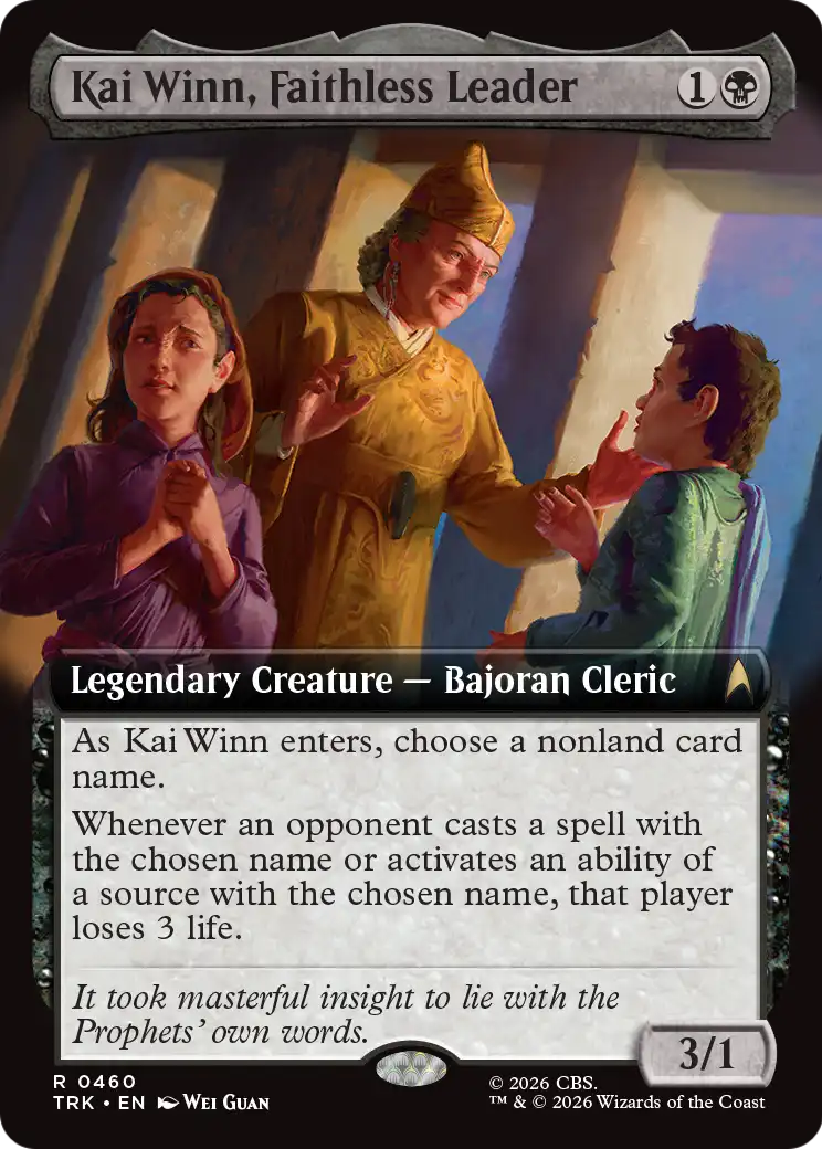 Kai Winn, Faithless Leader (Extended Art) [Star Trek] | Impulse Games and Hobbies