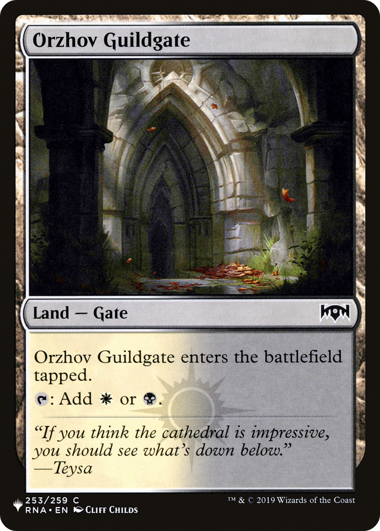 Orzhov Guildgate (253) [The List] | Impulse Games and Hobbies