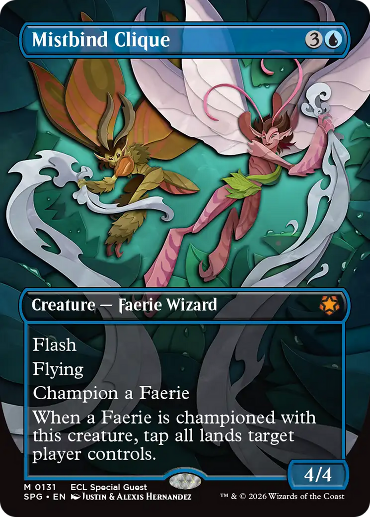 Mistbind Clique (Borderless) [Lorwyn Eclipsed Special Guests] | Impulse Games and Hobbies