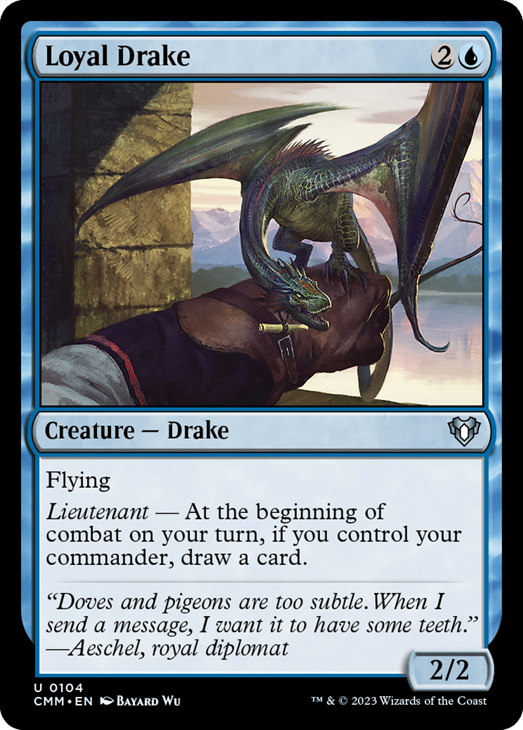 Loyal Drake [Commander Masters] | Impulse Games and Hobbies