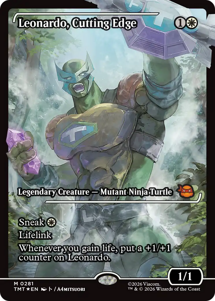 Leonardo, Cutting Edge (Showcase) [Teenage Mutant Ninja Turtles] | Impulse Games and Hobbies