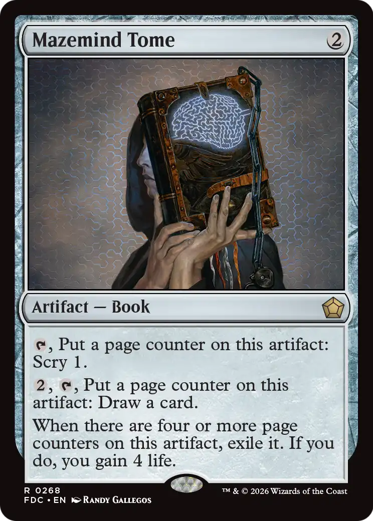 Mazemind Tome [Foundations Commander] | Impulse Games and Hobbies