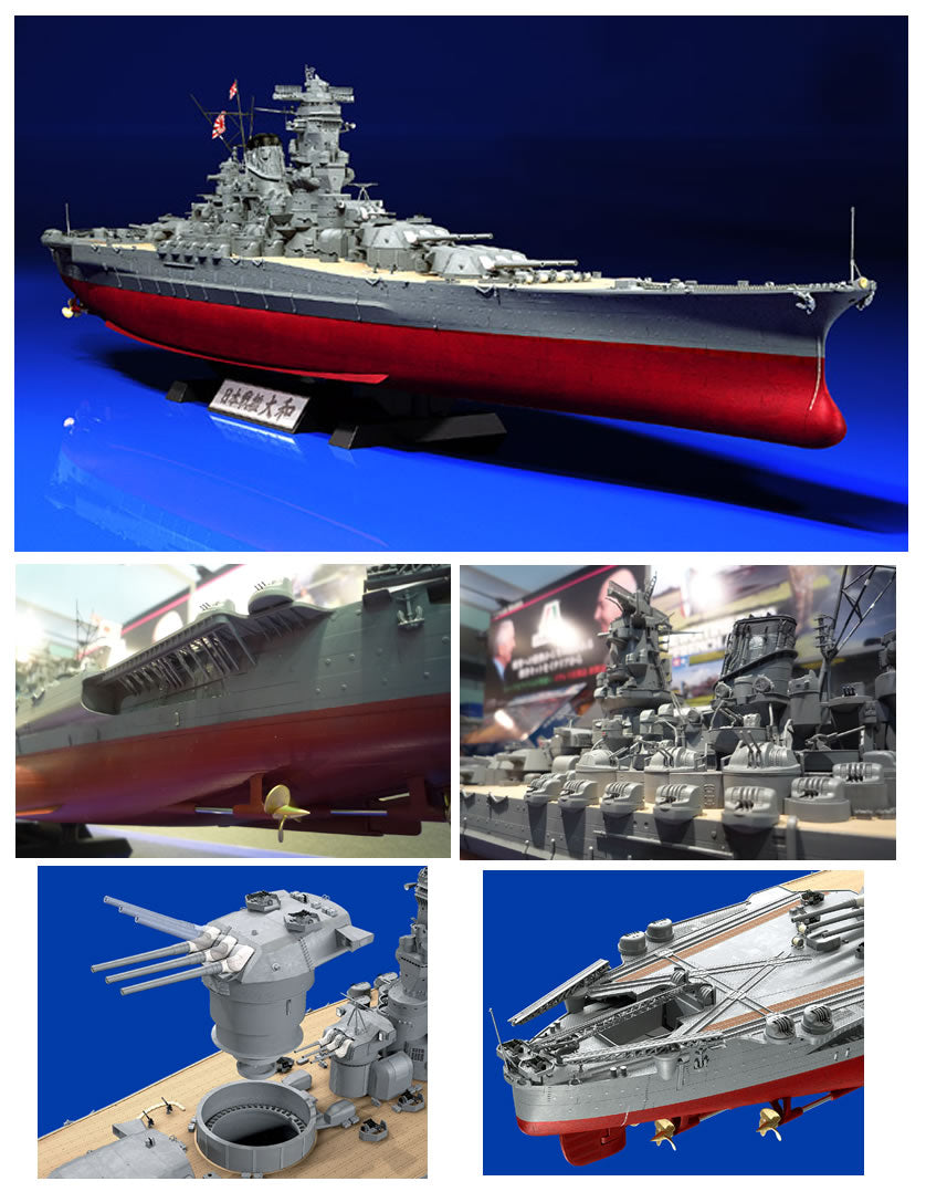 TAMIYA JAPANESE BATTLESHIP YAMATO PREMIUM (1/350) | Impulse Games and Hobbies