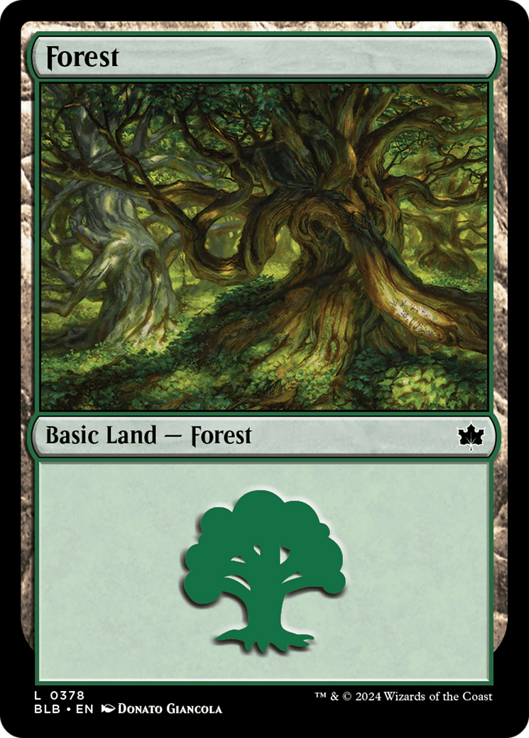 Forest (0378) [Bloomburrow] | Impulse Games and Hobbies