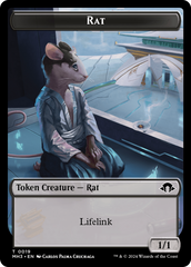 Rat // Energy Reserve Double-Sided Token [Modern Horizons 3 Tokens] | Impulse Games and Hobbies