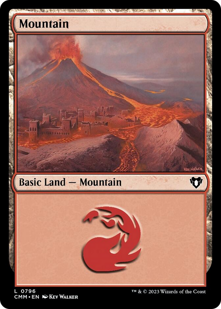 Mountain (796) [Commander Masters] | Impulse Games and Hobbies