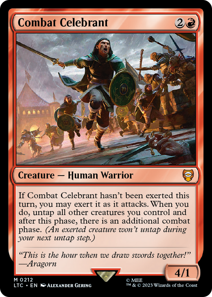 Combat Celebrant [The Lord of the Rings: Tales of Middle-Earth Commander] | Impulse Games and Hobbies