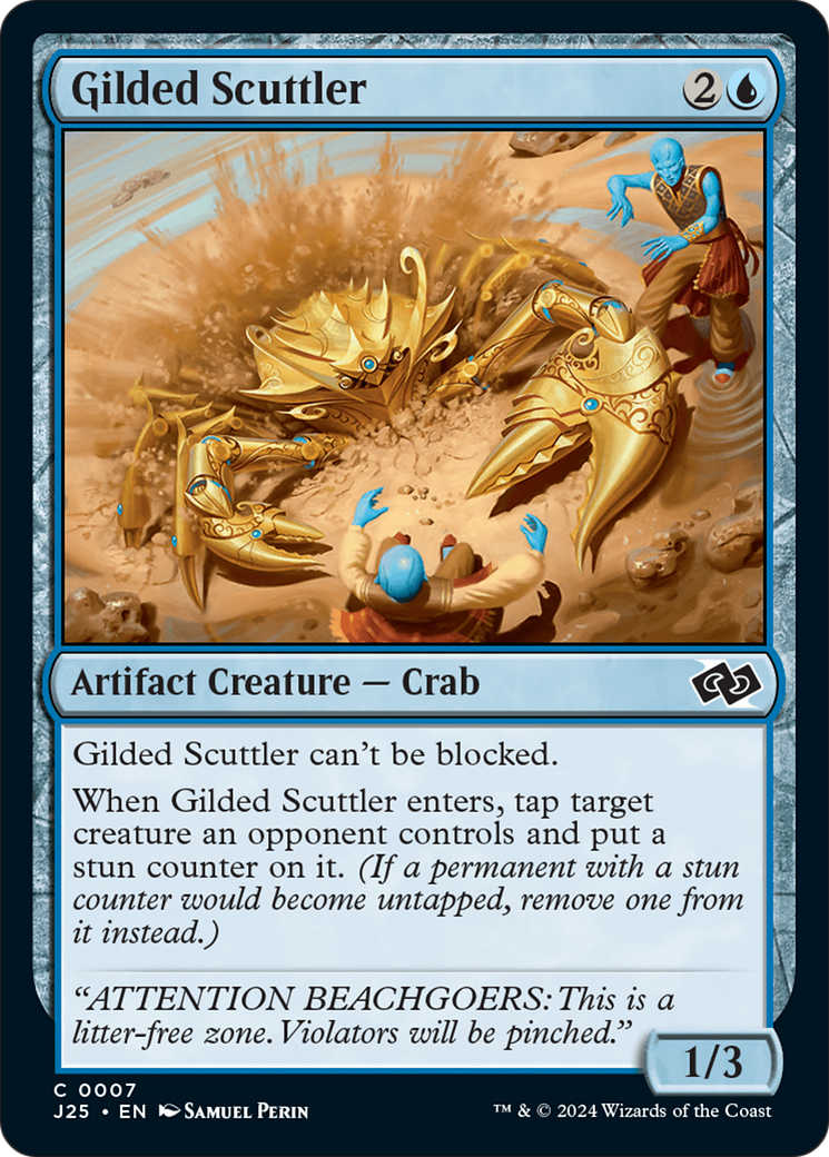 Gilded Scuttler [Foundations Jumpstart] | Impulse Games and Hobbies