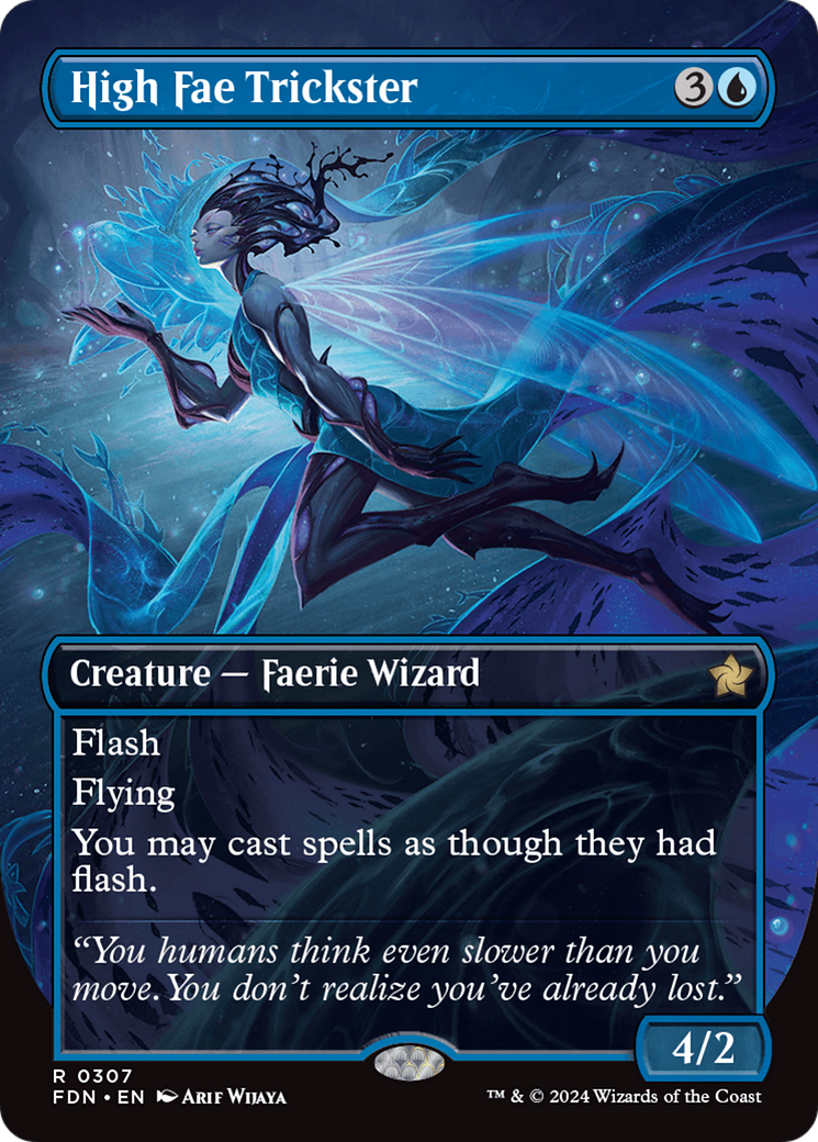 High Fae Trickster (Borderless) [Foundations] | Impulse Games and Hobbies