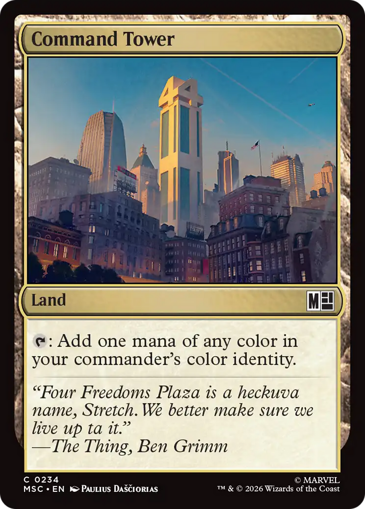 Command Tower (0234) [Marvel Super Heroes Commander] | Impulse Games and Hobbies