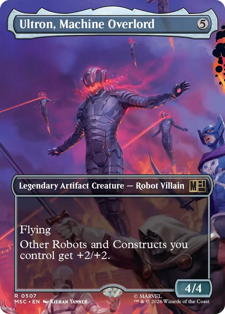 Ultron, Machine Overlord (Borderless) [Marvel Super Heroes Commander] | Impulse Games and Hobbies