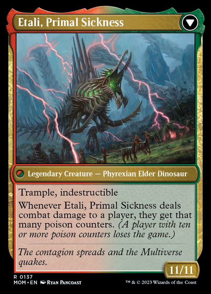 Etali, Primal Conqueror // Etali, Primal Sickness [March of the Machine] | Impulse Games and Hobbies