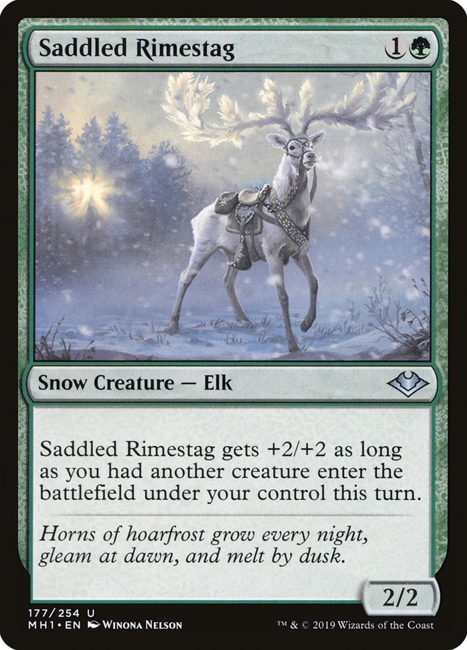 Saddled Rimestag [Modern Horizons] | Impulse Games and Hobbies