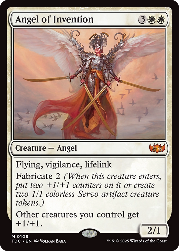 Angel of Invention [Tarkir: Dragonstorm Commander] | Impulse Games and Hobbies