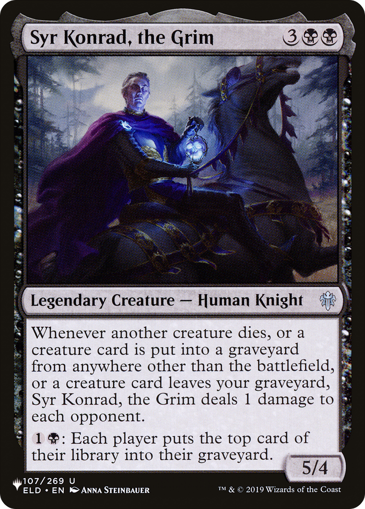 Syr Konrad, the Grim [The List] | Impulse Games and Hobbies