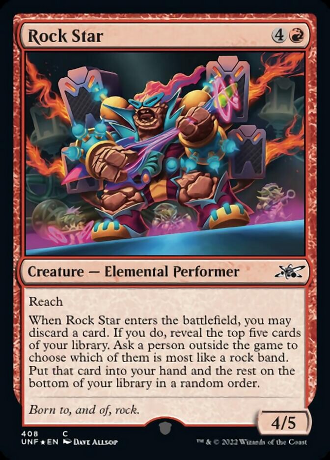 Rock Star (Galaxy Foil) [Unfinity] | Impulse Games and Hobbies