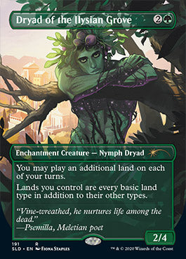 Dryad of the Ilysian Grove (Borderless) [Secret Lair Drop Series] | Impulse Games and Hobbies