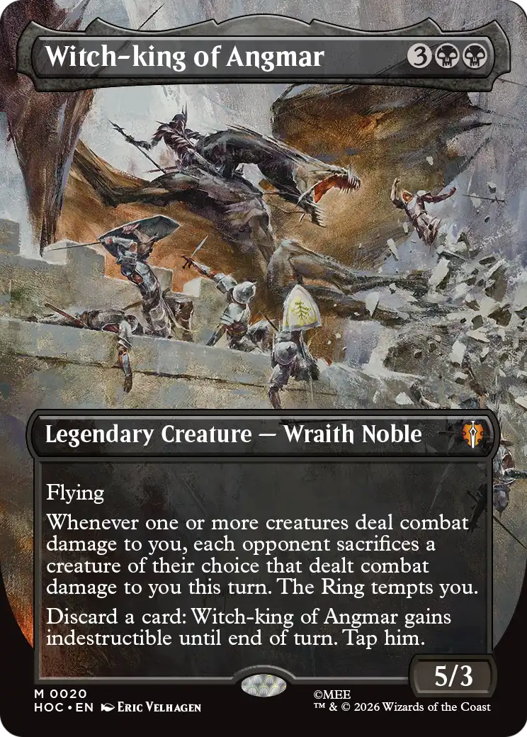 Witch-king of Angmar (Borderless) [The Hobbit: Eternal-Legal] | Impulse Games and Hobbies