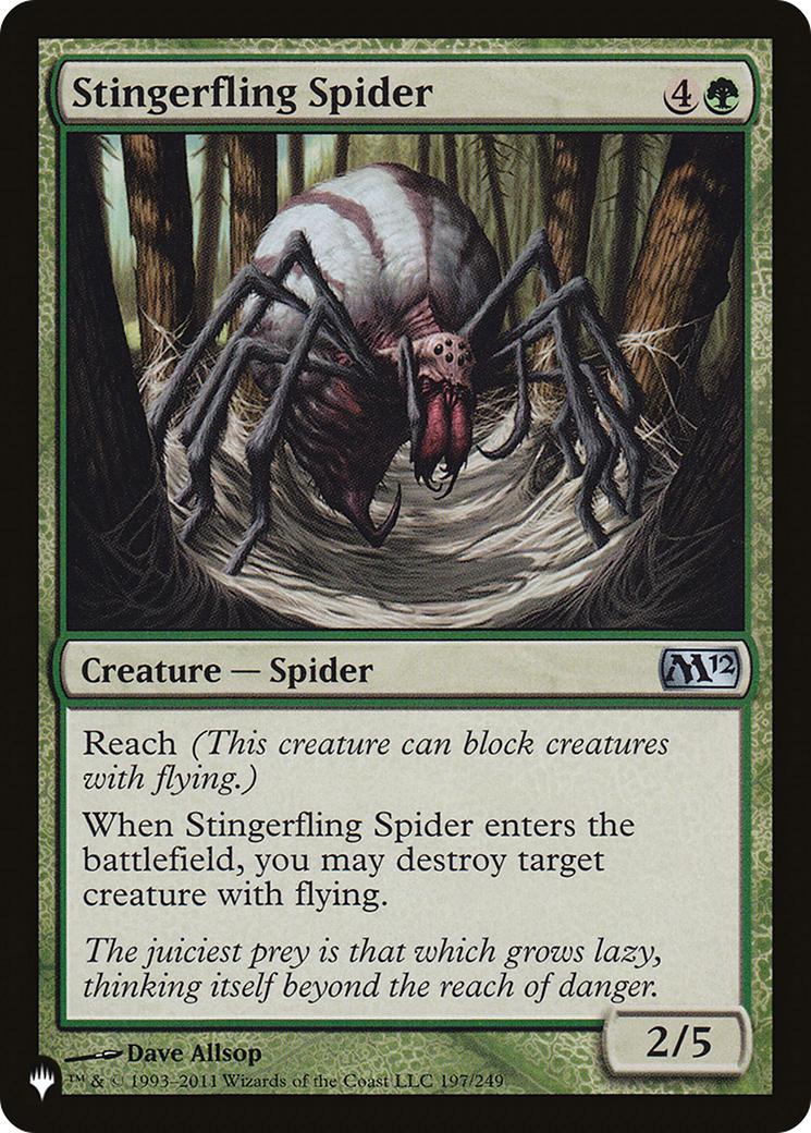 Stingerfling Spider [The List Reprints] | Impulse Games and Hobbies