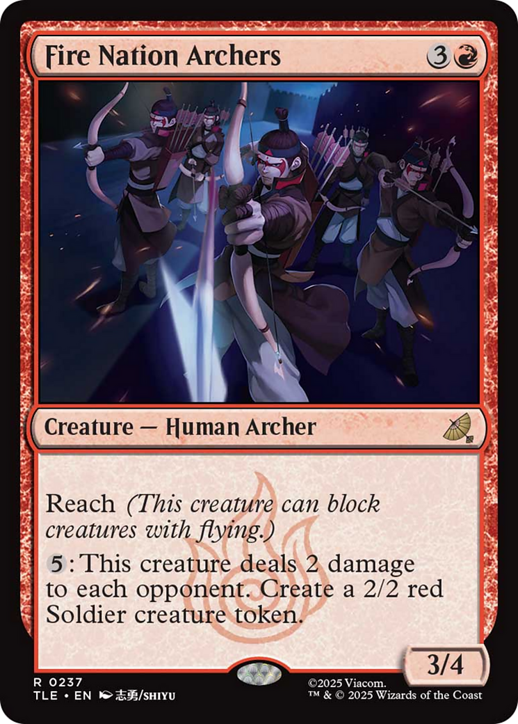 Fire Nation Archers [Avatar: The Last Airbender: Eternal-Legal] | Impulse Games and Hobbies
