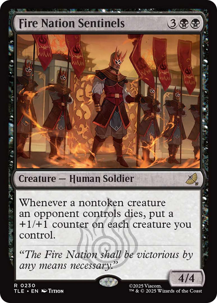 Fire Nation Sentinels [Avatar: The Last Airbender: Eternal-Legal] | Impulse Games and Hobbies
