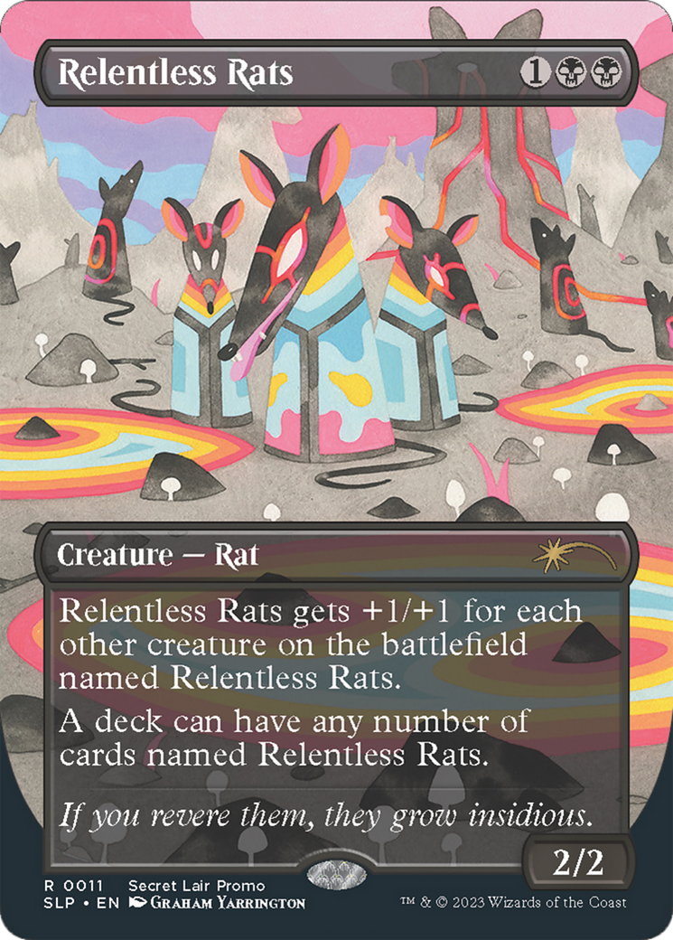 Relentless Rats (0011) [Secret Lair Showdown] | Impulse Games and Hobbies