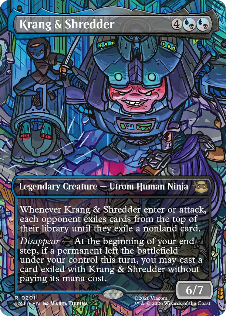 Krang & Shredder (Borderless) [Teenage Mutant Ninja Turtles] | Impulse Games and Hobbies