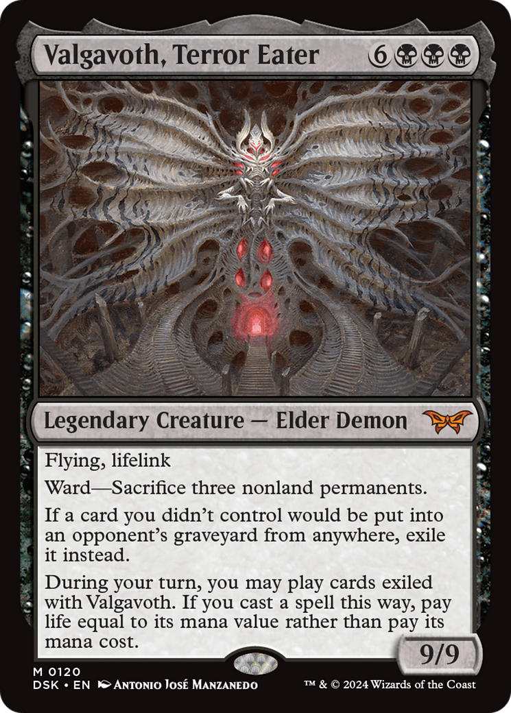 Valgavoth, Terror Eater [Duskmourn: House of Horror] | Impulse Games and Hobbies