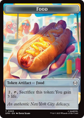 Spider // Food Double-Sided Token [Marvel's Spider-Man Tokens] | Impulse Games and Hobbies