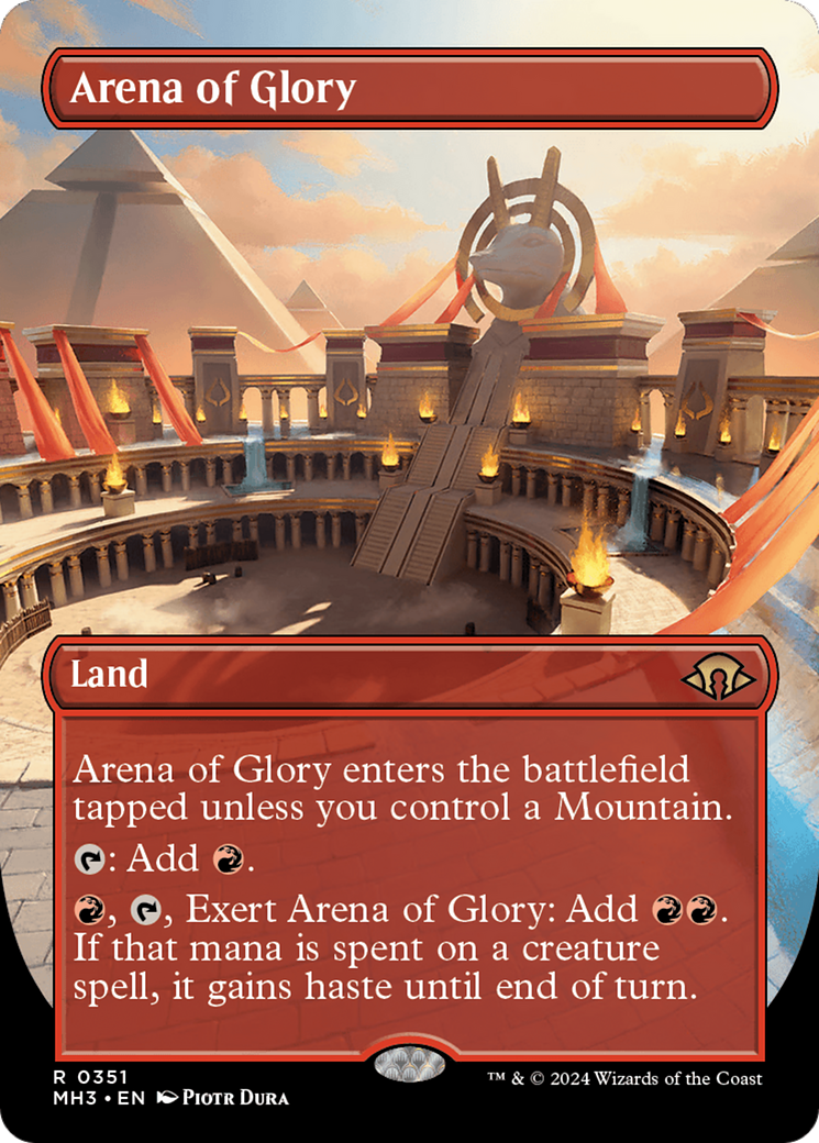 Arena of Glory (Borderless) [Modern Horizons 3] | Impulse Games and Hobbies