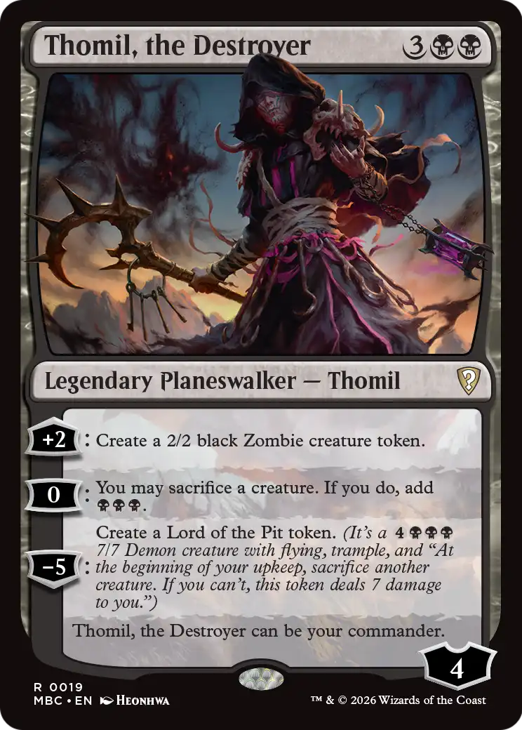 Thomil, the Destroyer [Mystery Booster: Commander Edition] | Impulse Games and Hobbies