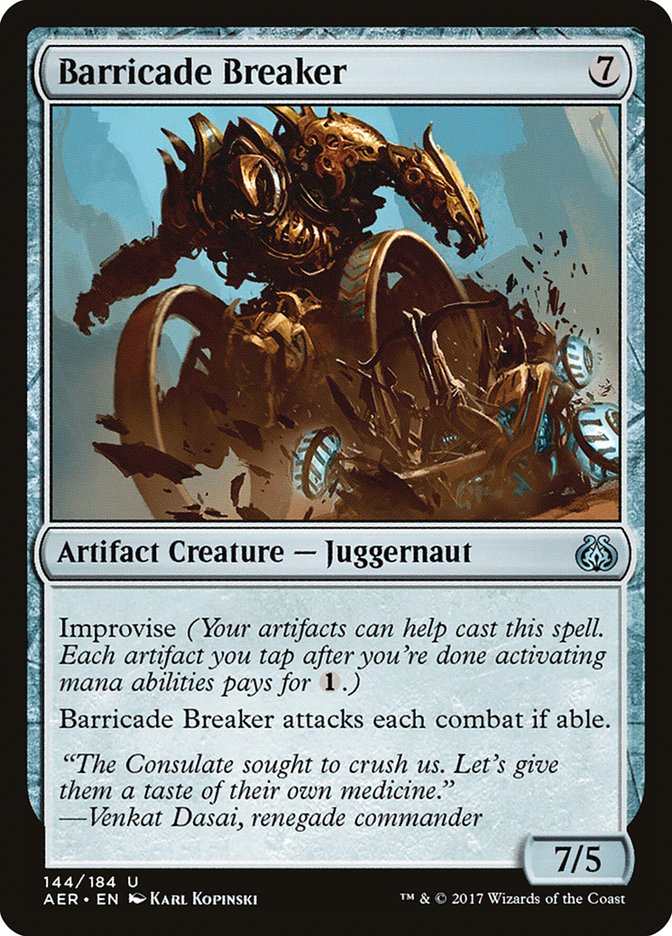 Barricade Breaker [Aether Revolt] | Impulse Games and Hobbies