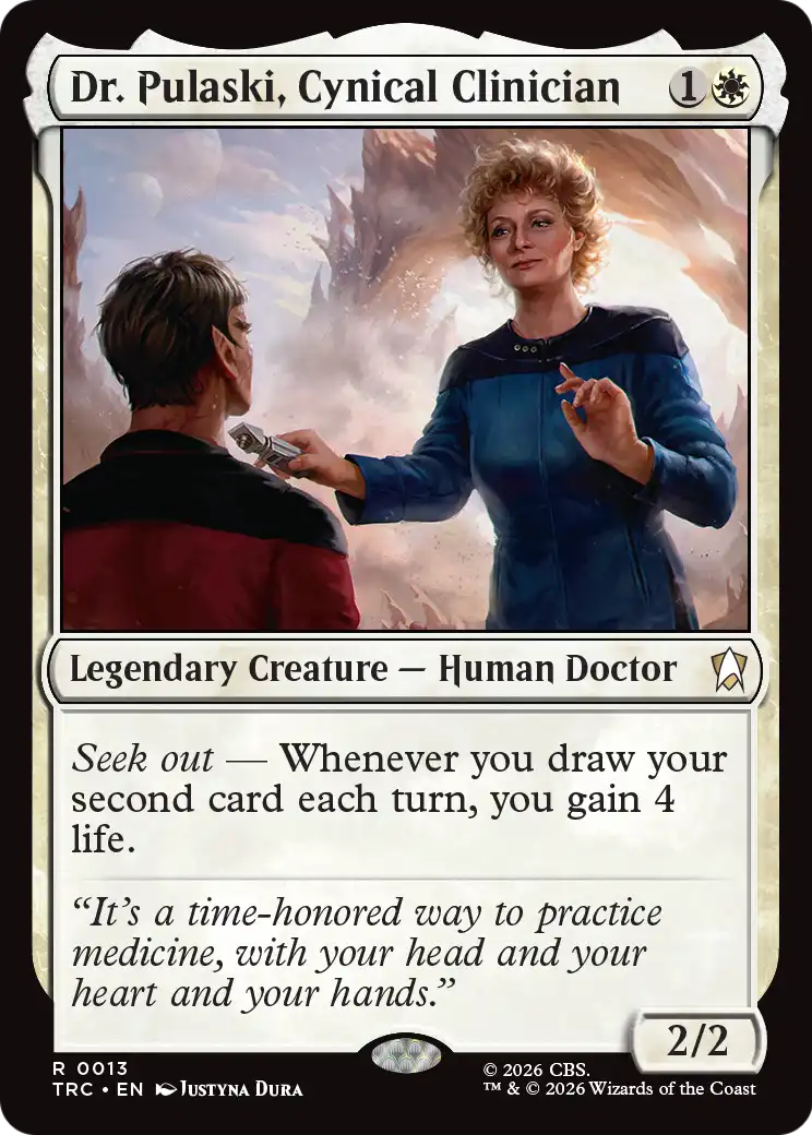 Dr. Pulaski, Cynical Clinician [Star Trek Commander] | Impulse Games and Hobbies