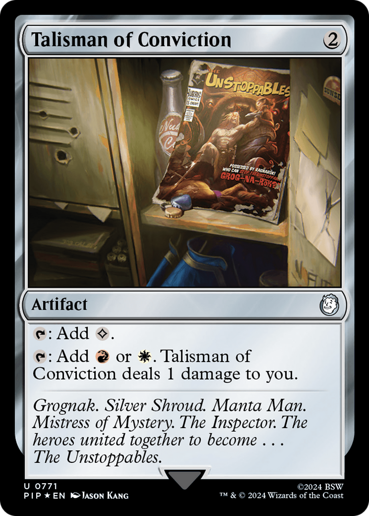 Talisman of Conviction (Surge Foil) [Fallout] | Impulse Games and Hobbies