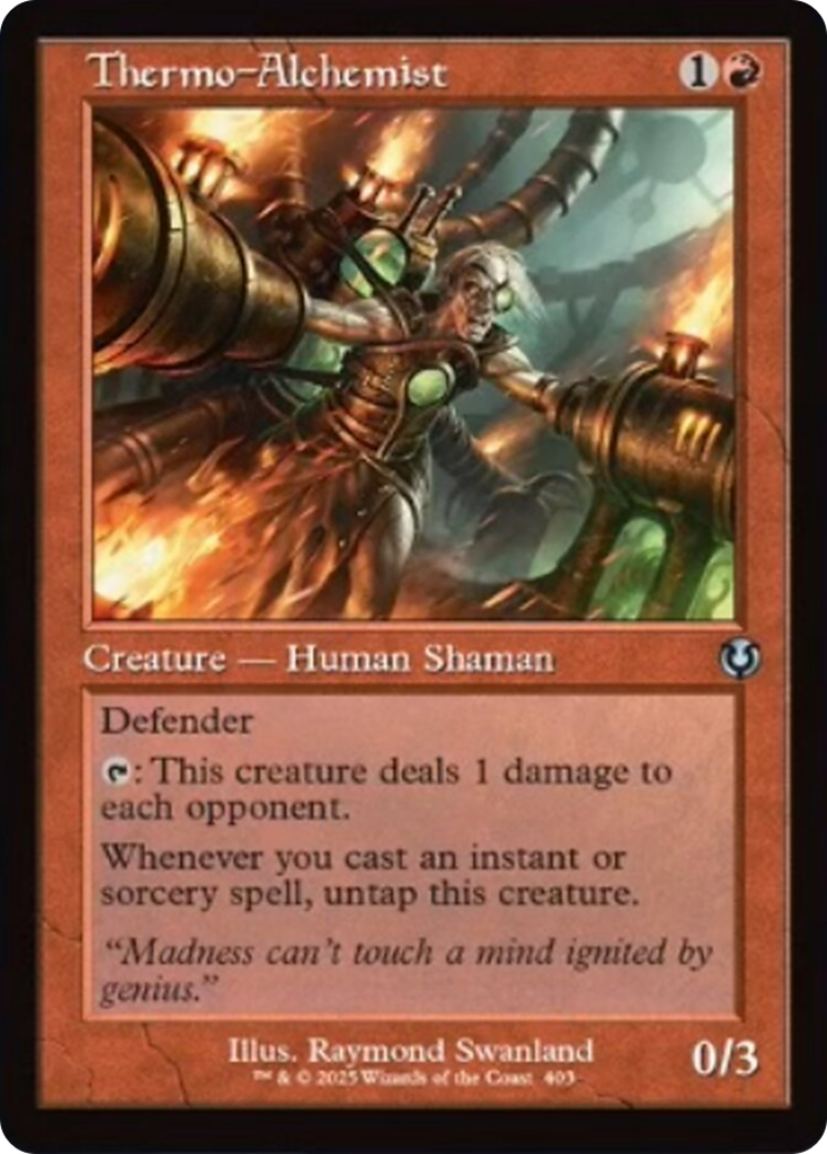 Thermo-Alchemist (Retro Frame) [Innistrad Remastered] | Impulse Games and Hobbies