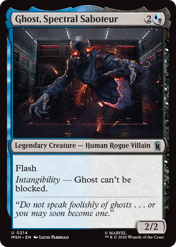 Ghost, Spectral Saboteur [Marvel Super Heroes] | Impulse Games and Hobbies