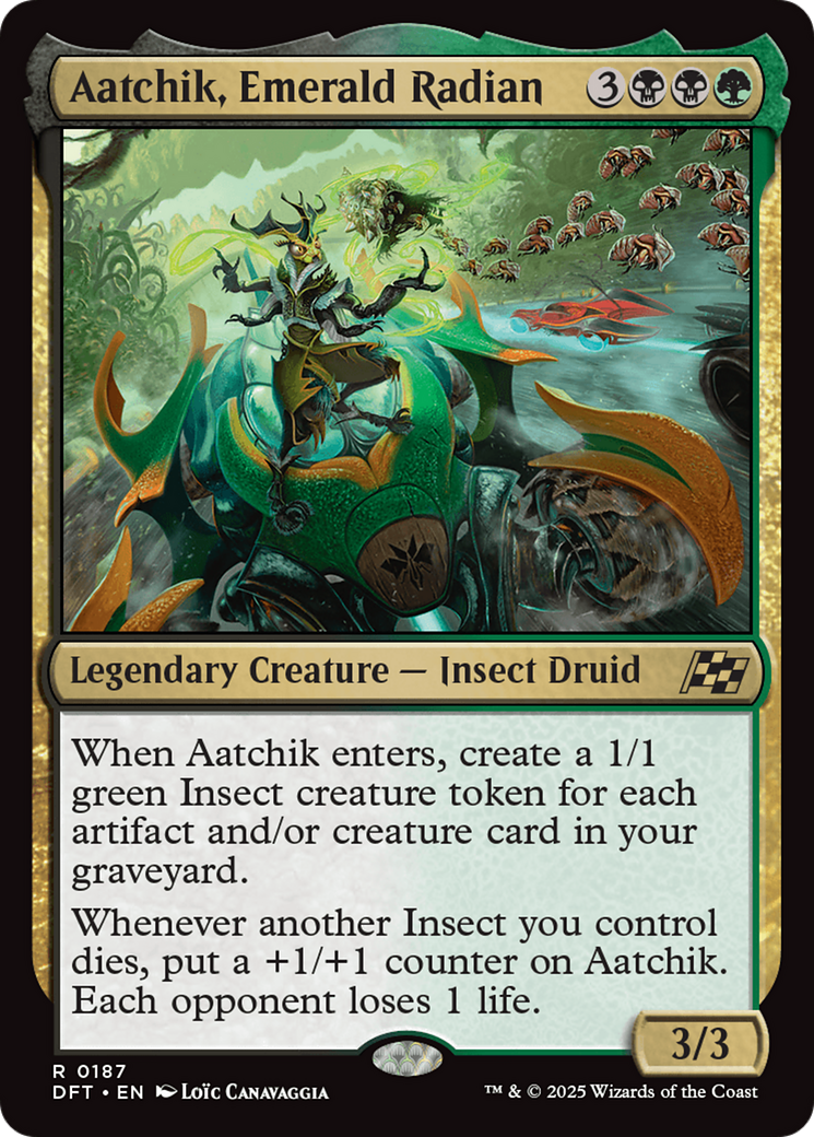 Aatchik, Emerald Radian [Aetherdrift] | Impulse Games and Hobbies