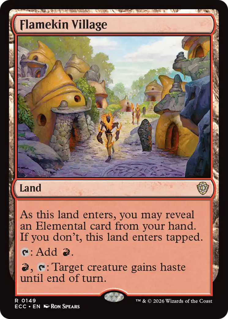 Flamekin Village [Lorwyn Eclipsed Commander] | Impulse Games and Hobbies