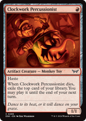 Clockwork Percussionist (0295) [Duskmourn: House of Horror] | Impulse Games and Hobbies