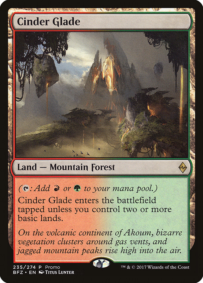 Cinder Glade (Promo) [Standard Showdown Promos] | Impulse Games and Hobbies